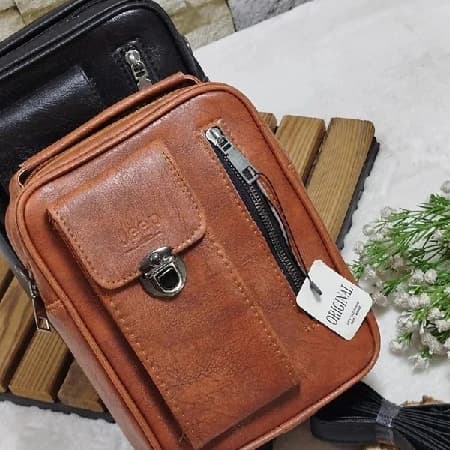 کیف چرم جا موبایلی دار مدل 16330luxury — تصویر ۶