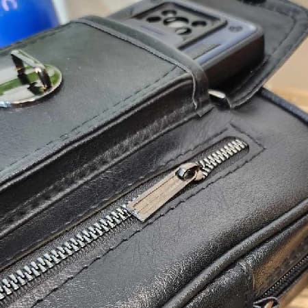 کیف چرم جا موبایلی دار مدل 16330luxury — تصویر ۸
