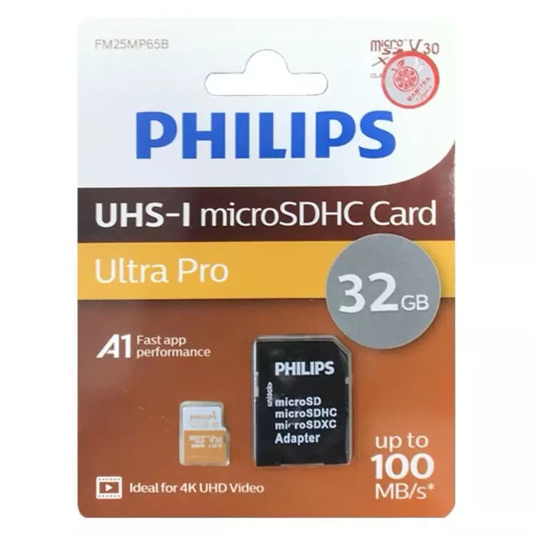 مموری 32 گیگ فیلیپس PHILIPS microSDHC 32 GB — تصویر ۲