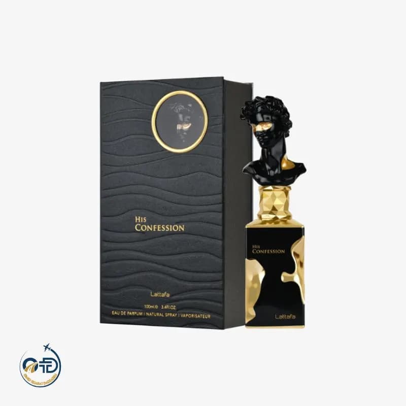 عطر ادو پرفیوم مردانه لطافه هیـس کانفشن Lattafa His Confession حجم 100 میل
