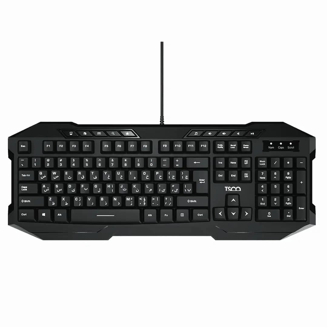 کیبورد سیمی تسکو TSCO TK 8042 — تصویر ۲