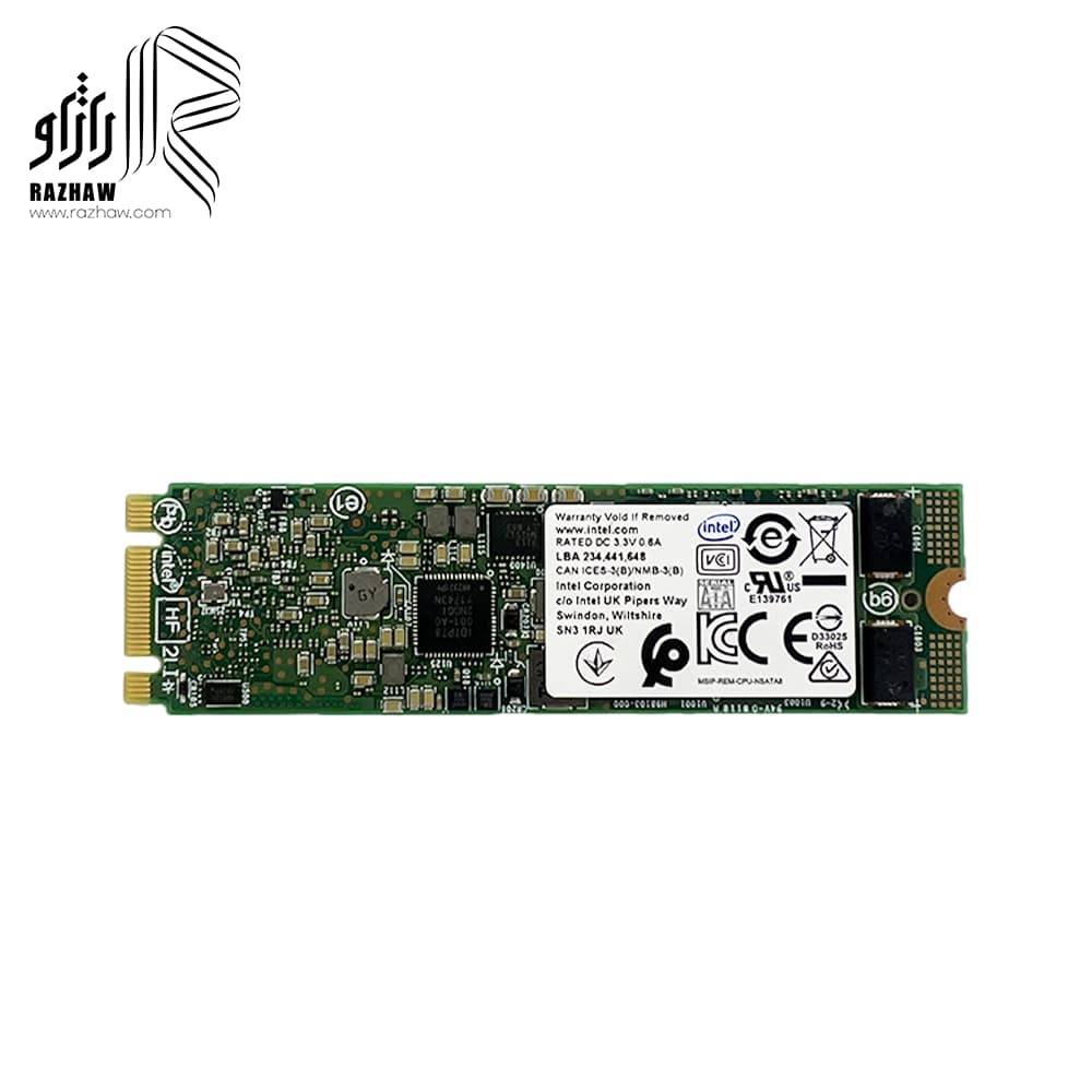 حافظه SSD سایز M2 2280 مدل SSDSCKJB برند اینتل ظرفیت 120 گیگابایت — تصویر ۶