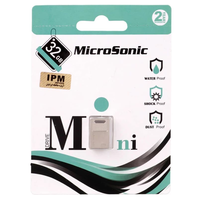 فلش مموری میکروسونیک مدل Drive Mini با ظرفیت ۳۲ گیگ — تصویر ۲