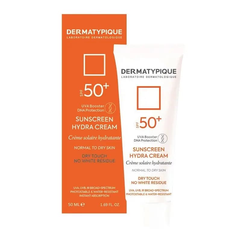 ضد آفتاب بی رنگ درماتیپیک مناسب پوست خشک +SPF50 — تصویر ۳