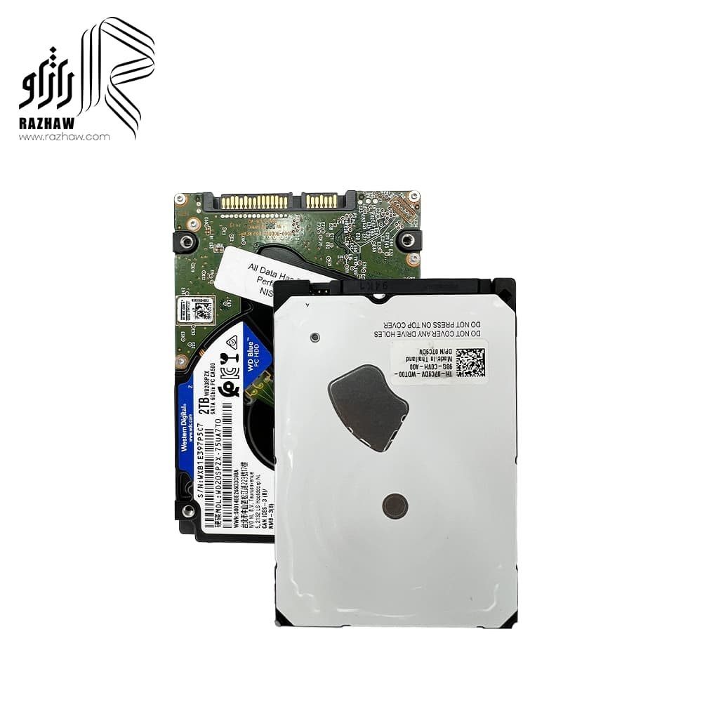 هارددیسک اینترنال لپ تاپ وسترن دیجیتال مدل WD20SPZX ظرفیت 2 ترابایت — تصویر ۴