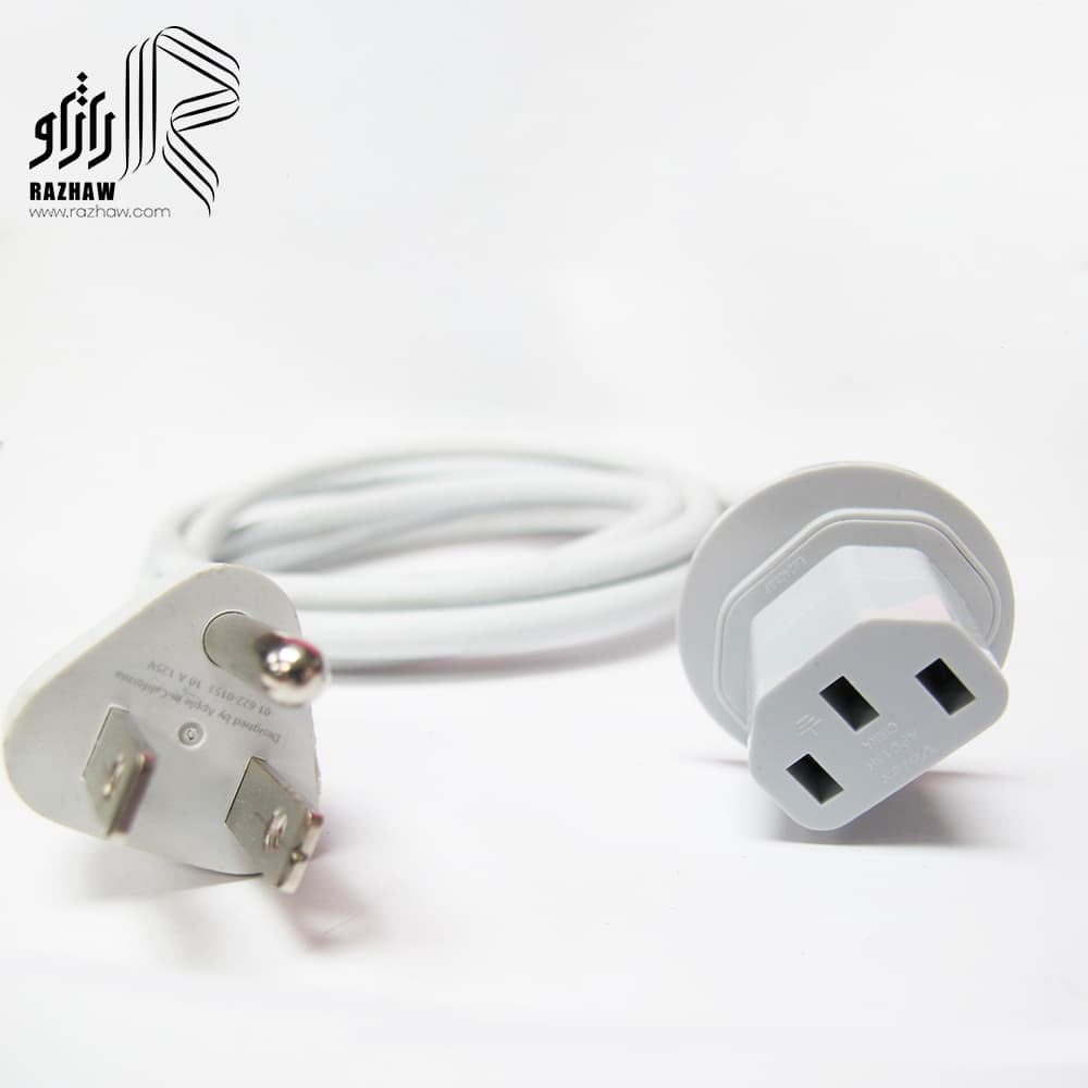 کابل برق اورجینال اپل آی مک | Original Apple iMAC power cable — تصویر ۴