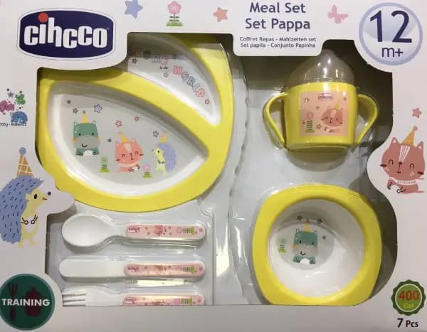 سرویس غذا خوری نوزادی ملامین cihcco — تصویر ۶