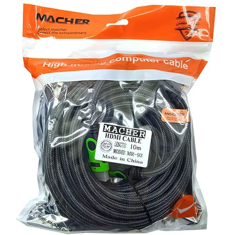 کابل HDMI مچر مدل MR93 طول ۱۰ متر