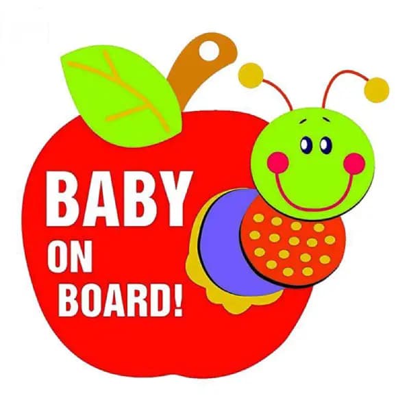 استیكر baby on board — تصویر ۴