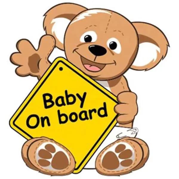 استیكر baby on board — تصویر ۲