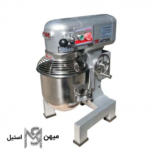 میکسر سه کاره قنادی 40 لیتری مستر مدل Master- Q40 — تصویر ۳