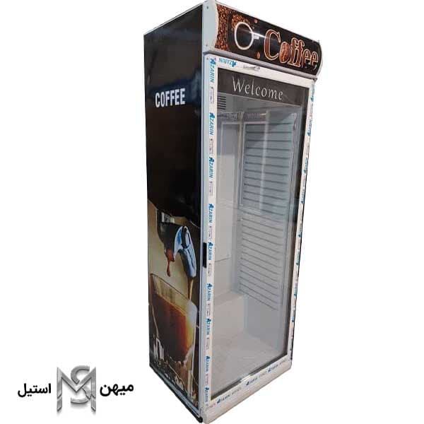 یخچال ایستاده تک درب 70 سانتی کافه ای مدل coffee70 — تصویر ۴