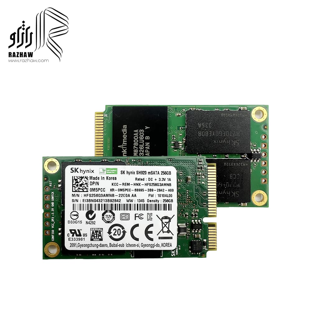 حافظه SSD M-SATA برند SK hynix مدل SH920 ظرفیت 256 گیگابایت — تصویر ۴