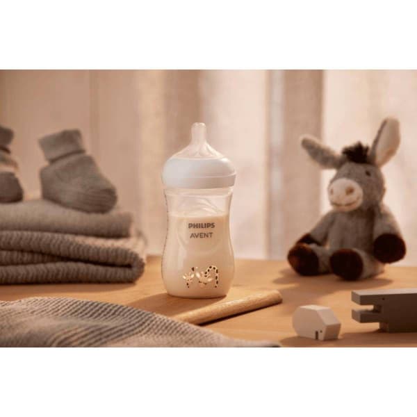 شیشه شیر اونت 260 میل طرح زرافه +1 ماهگی — تصویر ۳