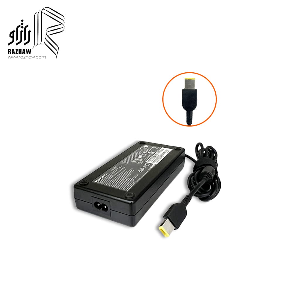 شارژر لپ تاپ لنوو 20 ولت 8.5 آمپر 170 وات USB مدل ADL170NDC3A