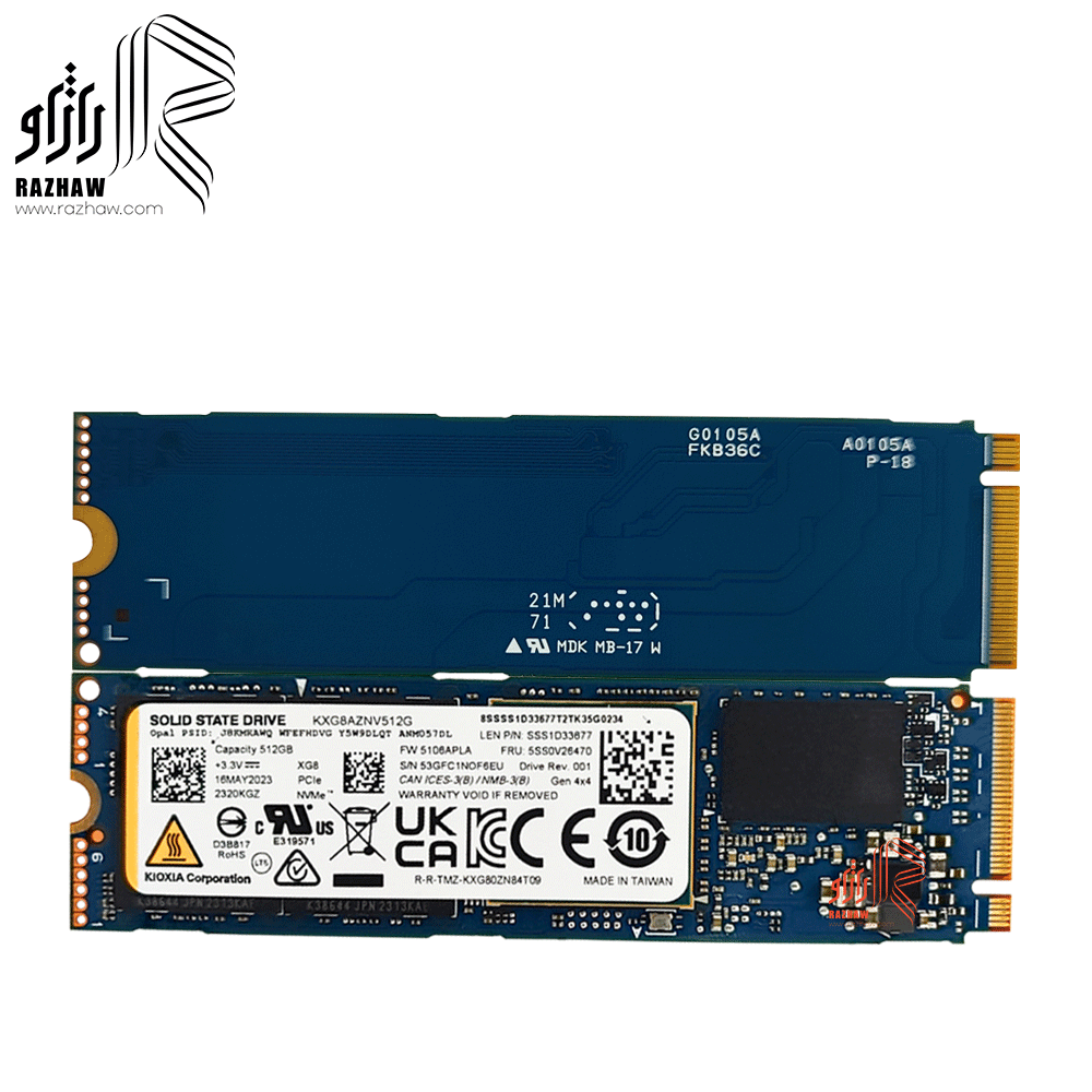 حافظه ssd مدل m2 2280 ظرفیت 512 گیگابایت برند kioxi — تصویر ۸