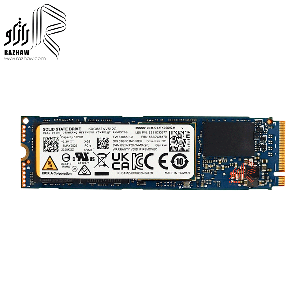 حافظه ssd مدل m2 2280 ظرفیت 512 گیگابایت برند kioxi — تصویر ۶
