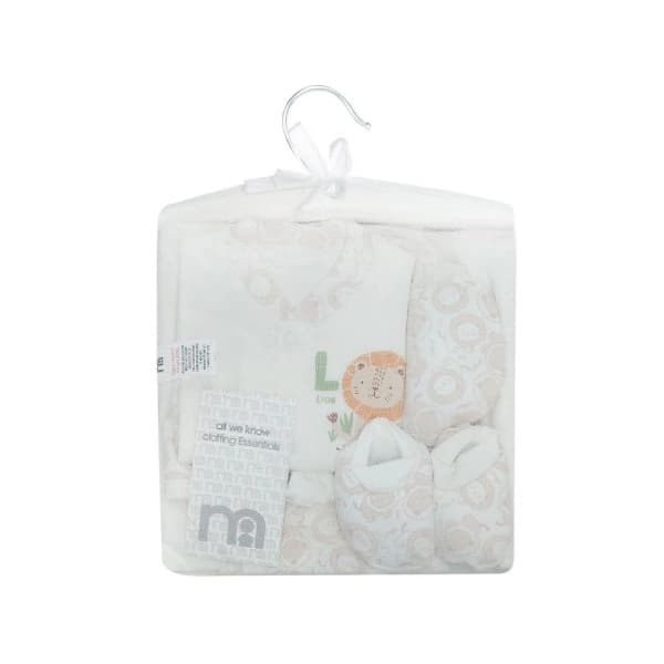ست بیمارستانی نوزادی 7 تکه مادرکر ( Mothercare ) طرح شیر رنگ سفید — تصویر ۴