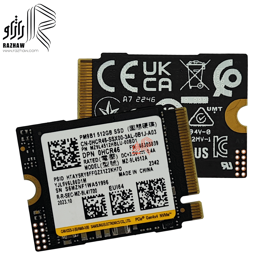 حافظه SSD سایز M2 2230 برند سامسونگ ظرفیت 512 گیگابایت مدل PM9B1 — تصویر ۶