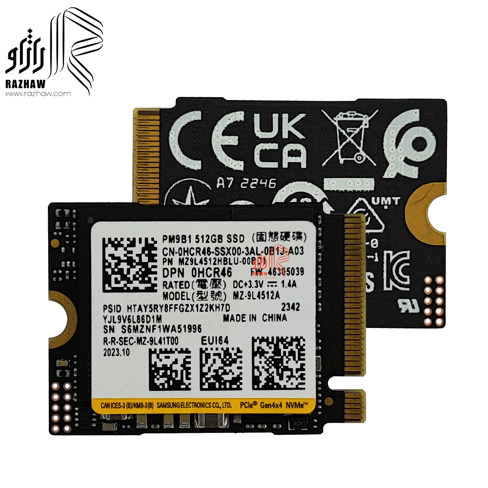 حافظه SSD سایز M2 2230 برند سامسونگ ظرفیت 512 گیگابایت مدل PM9B1 — تصویر ۵
