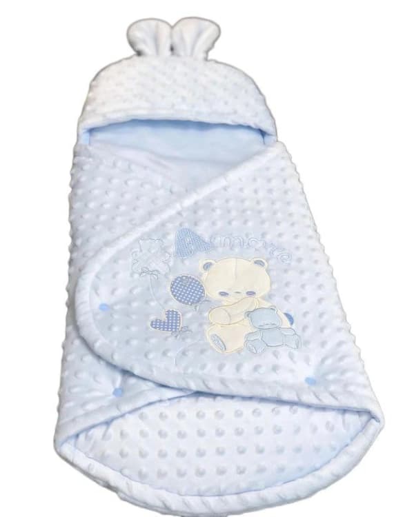 قنداق فرنگی مخمل نوزادی بی بی لایک(baby like) — تصویر ۶
