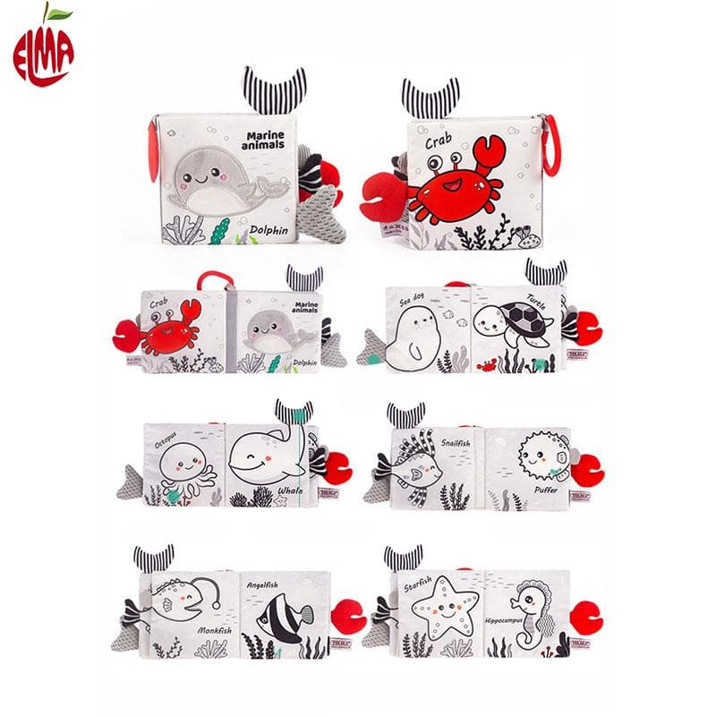 کتاب پارچه ای، آموزشی،صدا دار و 3D تولولو Tololo — تصویر ۳