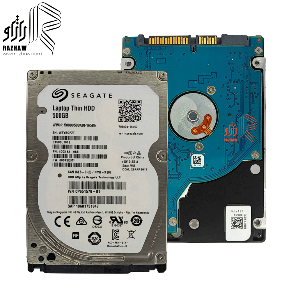 هارد دیسک لپ تاپ برند سیگیت مدل ST500LT012 ظرفیت 500 گیگابایت — تصویر ۵