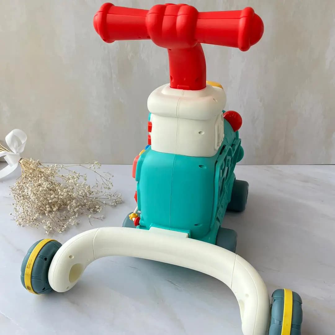 واکر کودک مدل قطار با دودکش — تصویر ۱۱