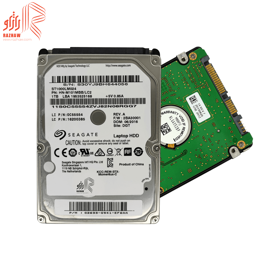 هارددیسک اینترنال لپ تاپ سیگیت مدل white ST1000LM024 ظرفیت 1 ترابایت — تصویر ۱۰