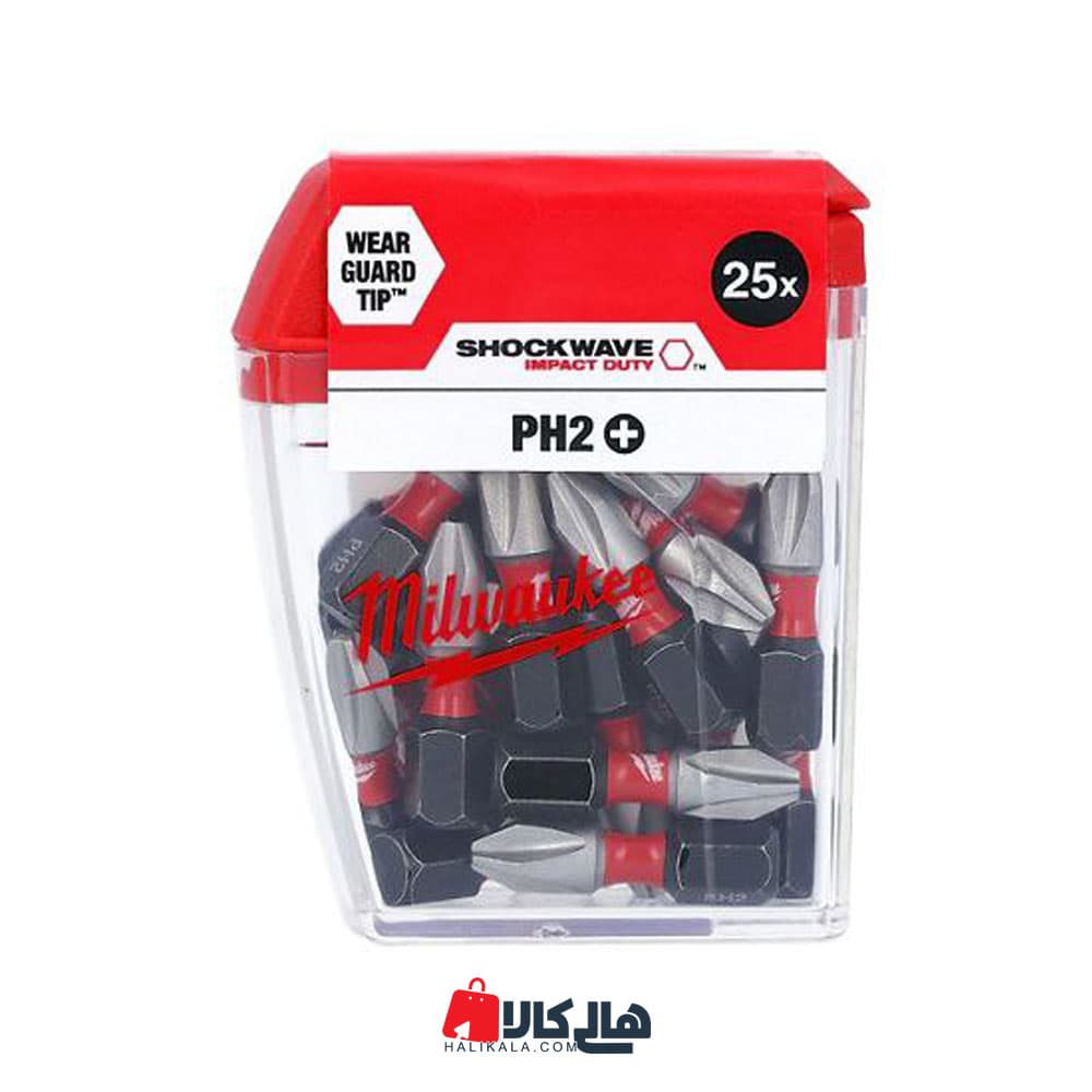 سری پیچ گوشتی چهارسو PH2 میلواکی — تصویر ۴