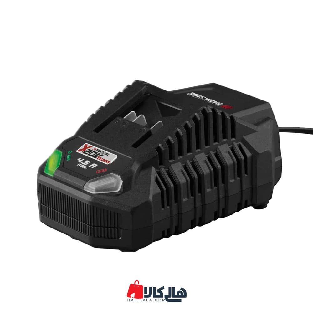 شارژر 20 ولت 5 آمپر فن دار پارکساید مدل PLG 20 C3