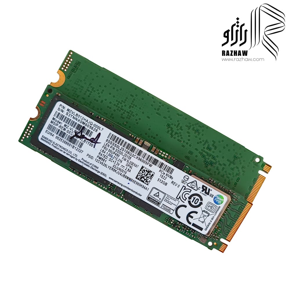 حافظه ssd مدل m2 2280 برند سامسونگ مدل PM981 ظرفیت 512 گیگابایت — تصویر ۱۰