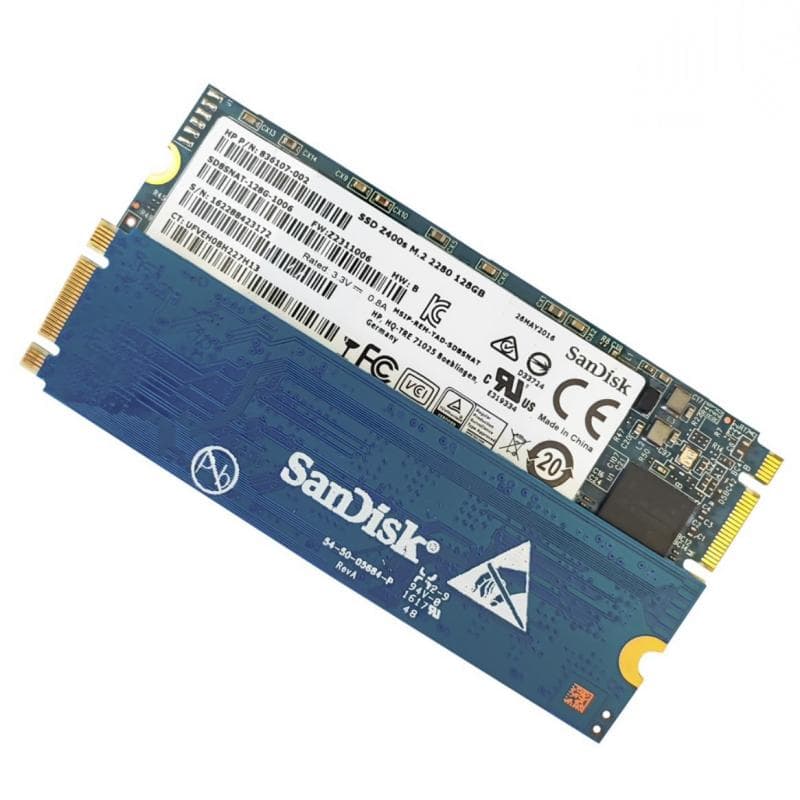 حافظه ssd m2 2280 برند سندیسک مدل Z400S ظرفیت 128 گیگابایت — تصویر ۹