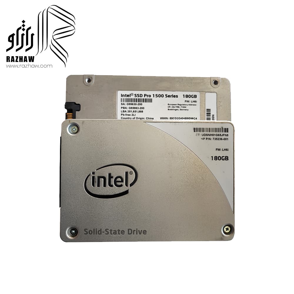 هارد SSD برند اینتل مدل pro 1500 series ظرفیت 180 گیگابایت — تصویر ۴