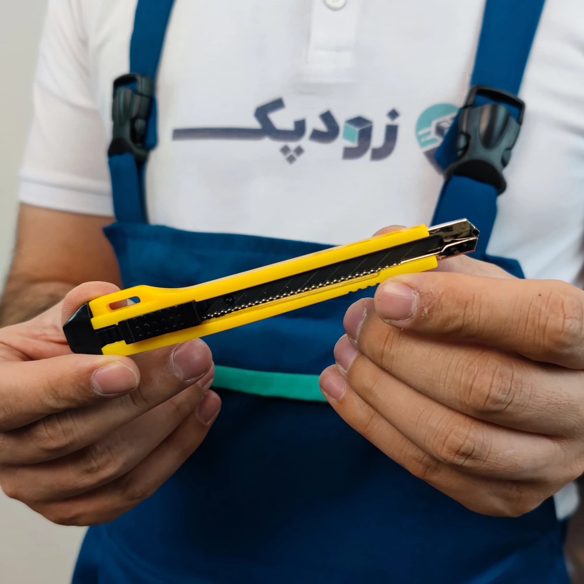 کاتر دستی 9 میلیمتر زودپک — تصویر ۵