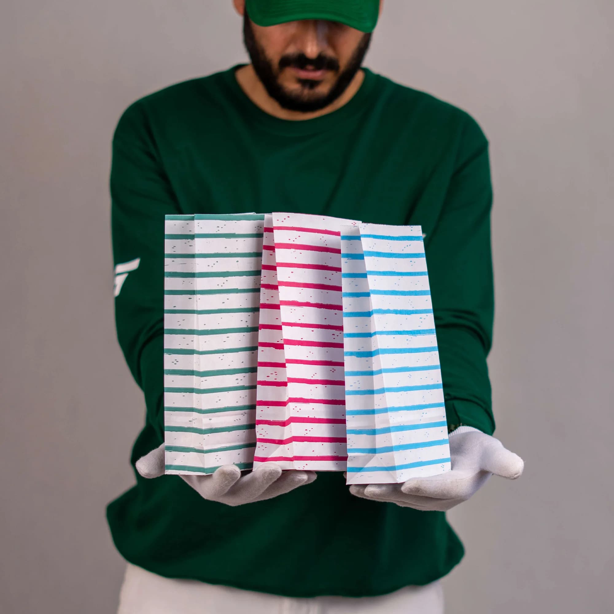 پاکت تحریر ۱۲*۲۵ فول گاست ۶ طرح راه راه — تصویر ۱۰