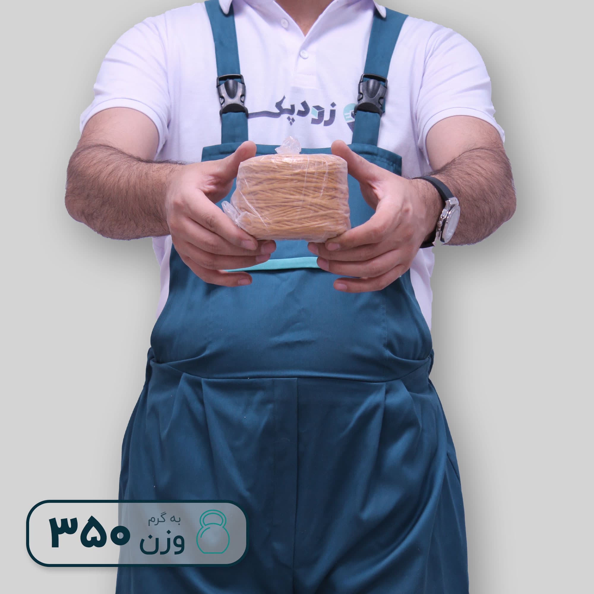 نخ تابیده (نخ پلاستیکی) 350 گرمی — تصویر ۲