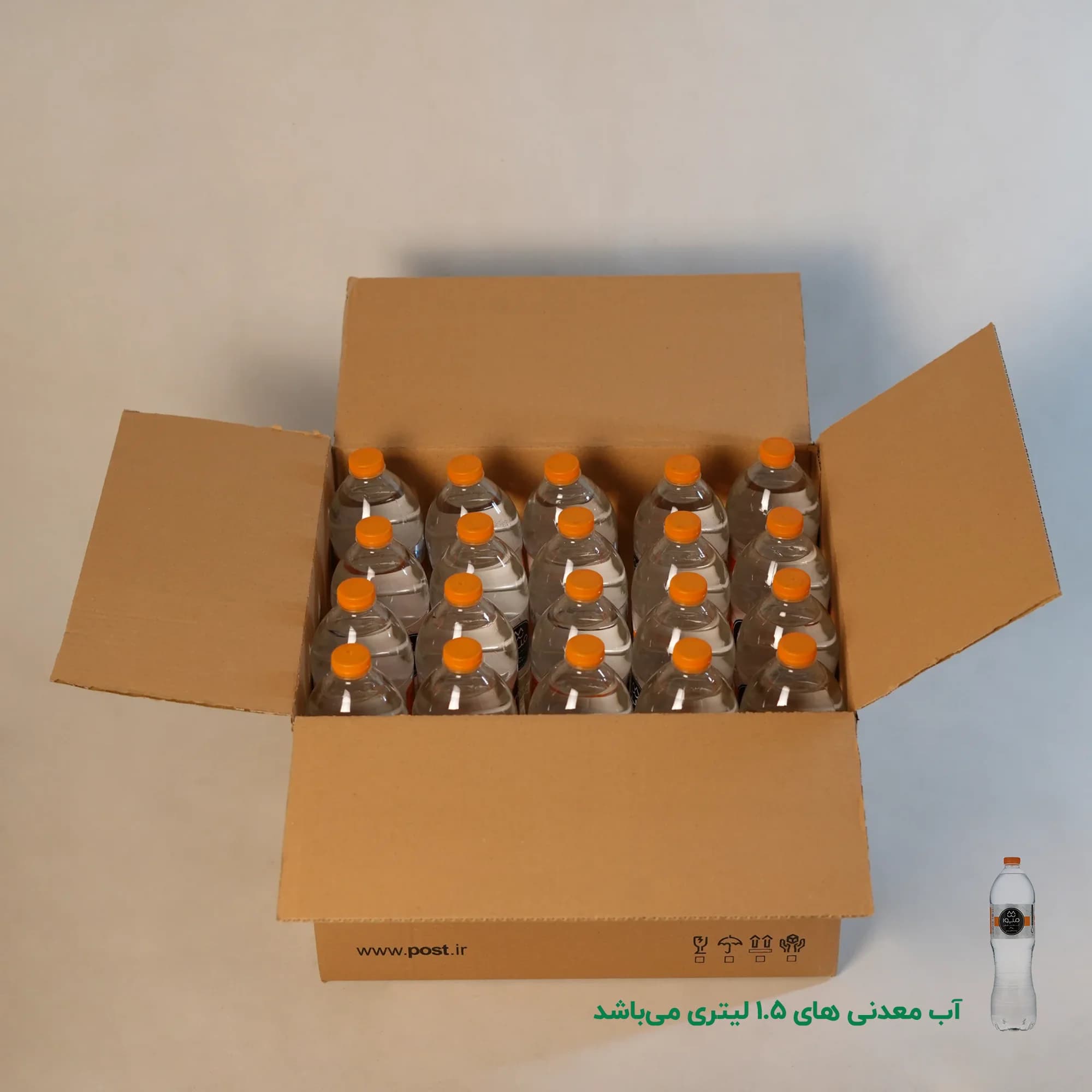 کارتن پستی سایز 8 | پنج لایه طرح پست — تصویر ۹