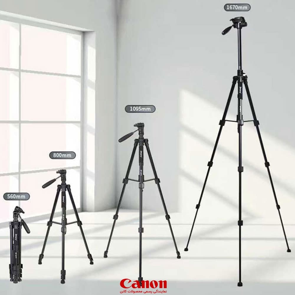 سه پایه دوربین جیماری Jmary Kp-2274 Camera Tripod — تصویر ۱۲