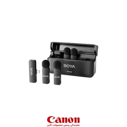 میکروفون 4 کاربره بی سیم یقه ای بویا Boya BY-V4D Lightning — تصویر ۱۰