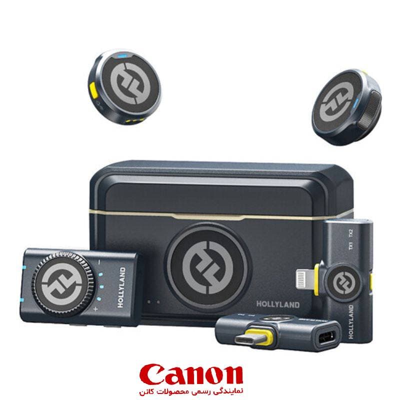 میکروفون یقه ای بی سیم Hollyland LARK M2 Combo