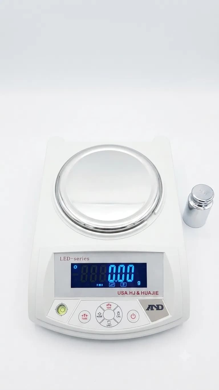 ترازوی طلافروشی A&D HP-1000 | ظرفیت 1000 گرم با دقت 0.01 گرم — تصویر ۲