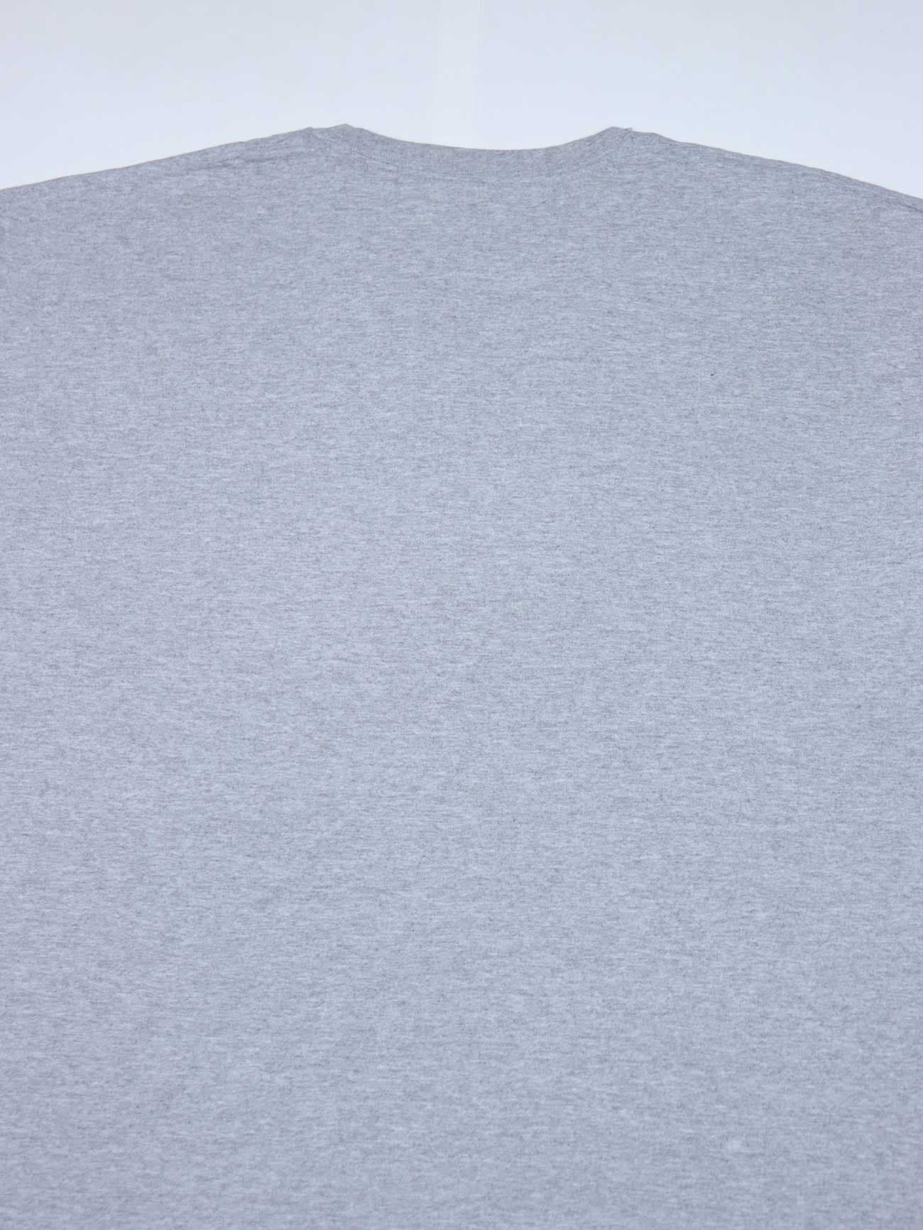 تیشرت بیسیک اورجینال Hanes طوسی – کد T552 — تصویر ۴