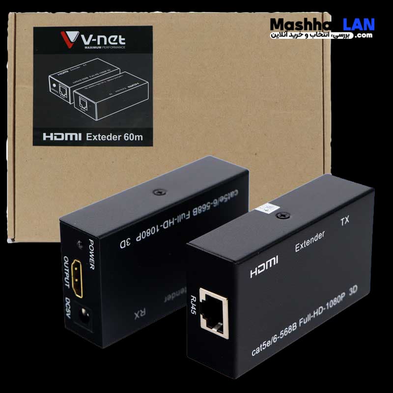اکستندر 60 متری HDMI برند Vnet
