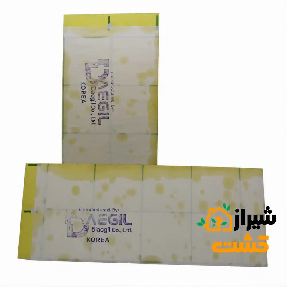 کارت زرد جذب کننده حشرات بسته 10 عددی