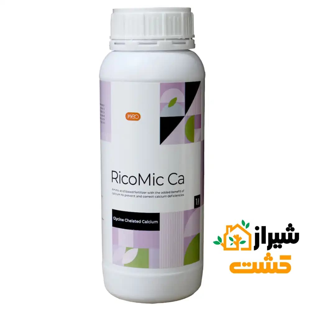 کود مایع ریکومیک کلسیم یک لیتری جاست گرین اسپانیا