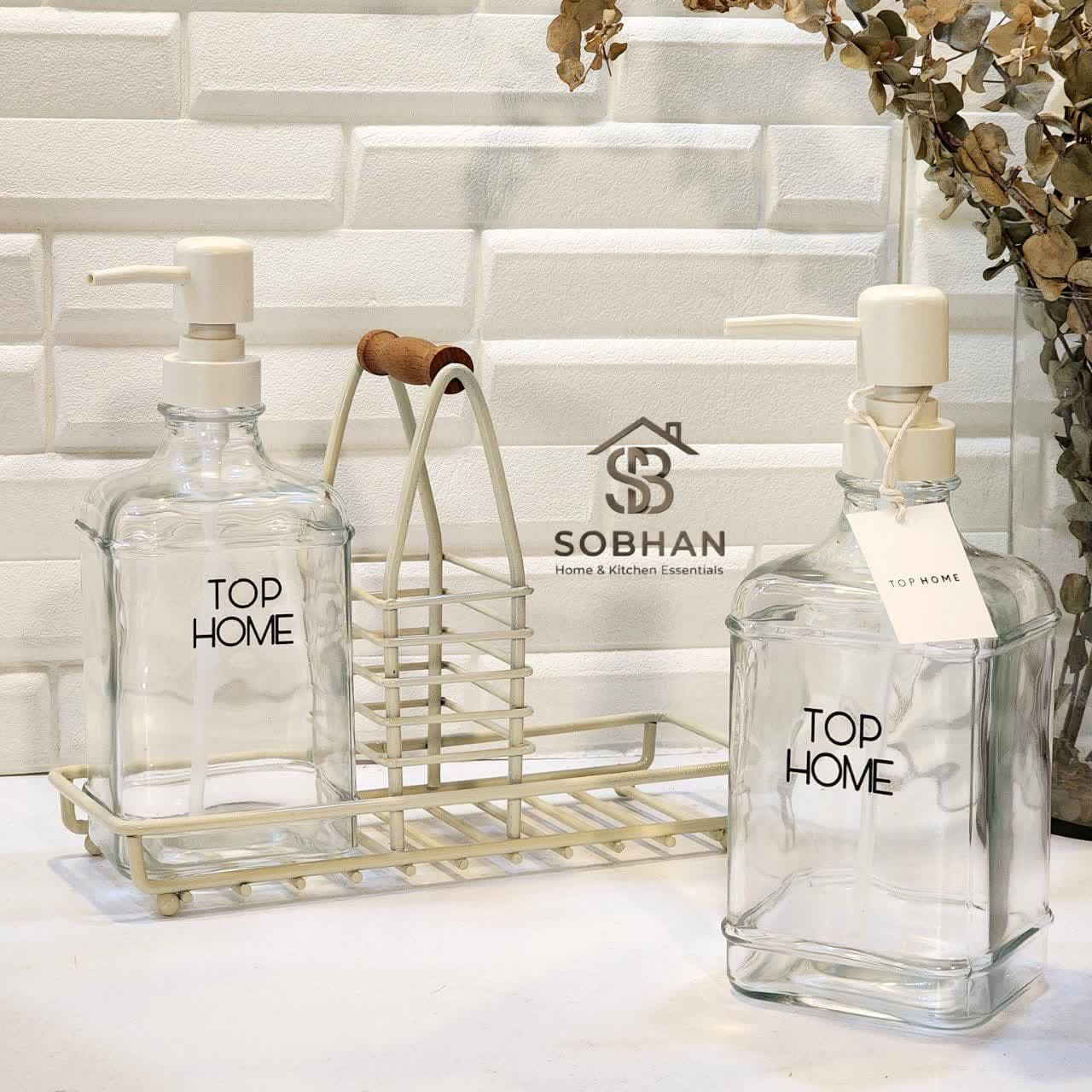 ست جا مایع دو قلو استنددار تاپ هوم مدل دکو Top Home — تصویر ۷