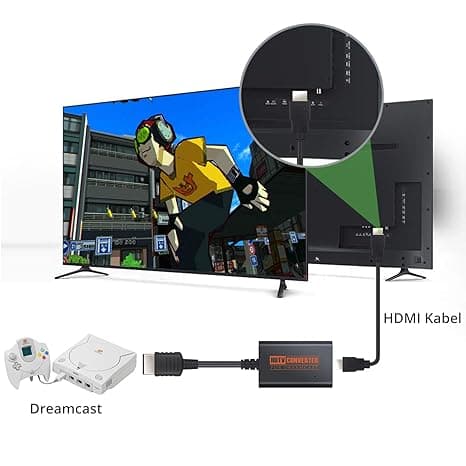 مبدل LiNKFOR Sega Dreamcast به HDMI با کابل 1.5 متری – پشتیبانی از PAL و NTSC 4 — تصویر ۷