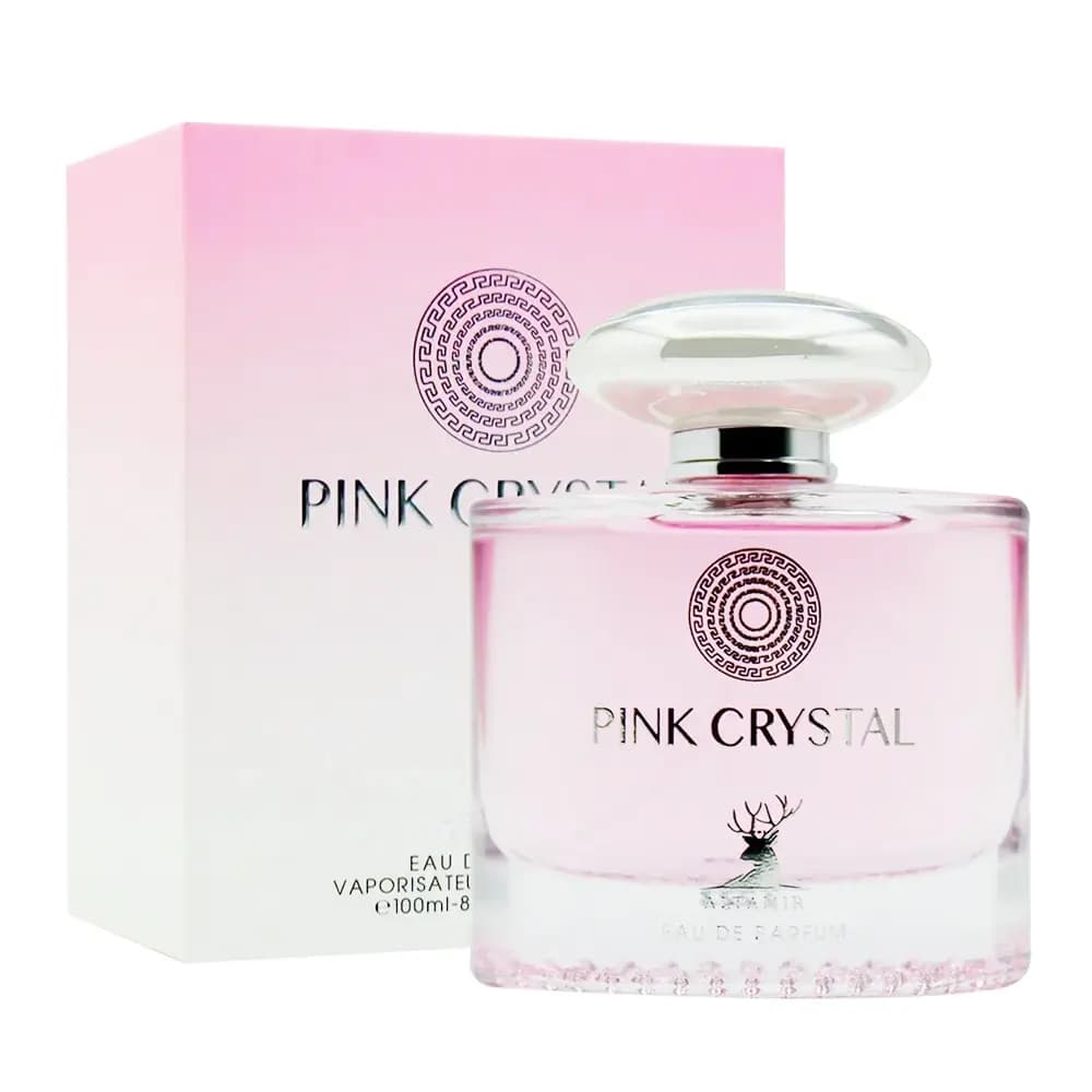 ادکلن زنانه اسپیگان مدل پینک کریستال (Pink Crystal) حجم 100 میلی لیتر – مدل ورساچه صورتی
