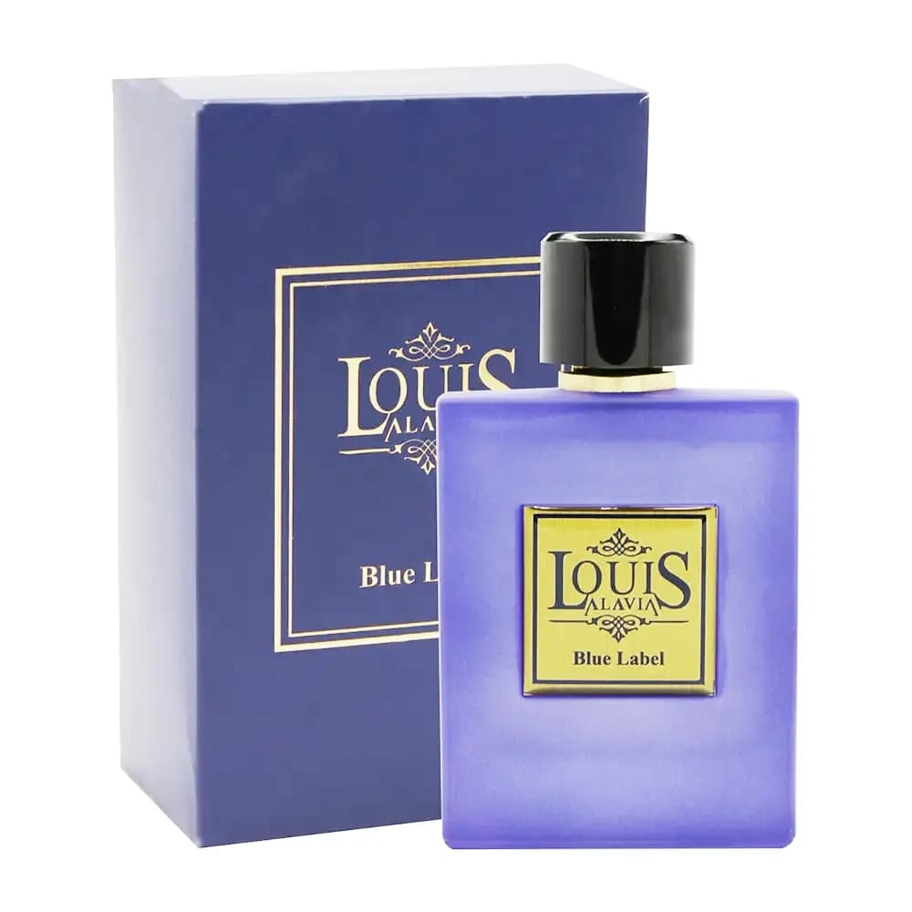 ادکلن مردانه لوییس آلاویا مدل بلو لیبل (Blue Label) حجم 80 میلی لیتر — تصویر ۲